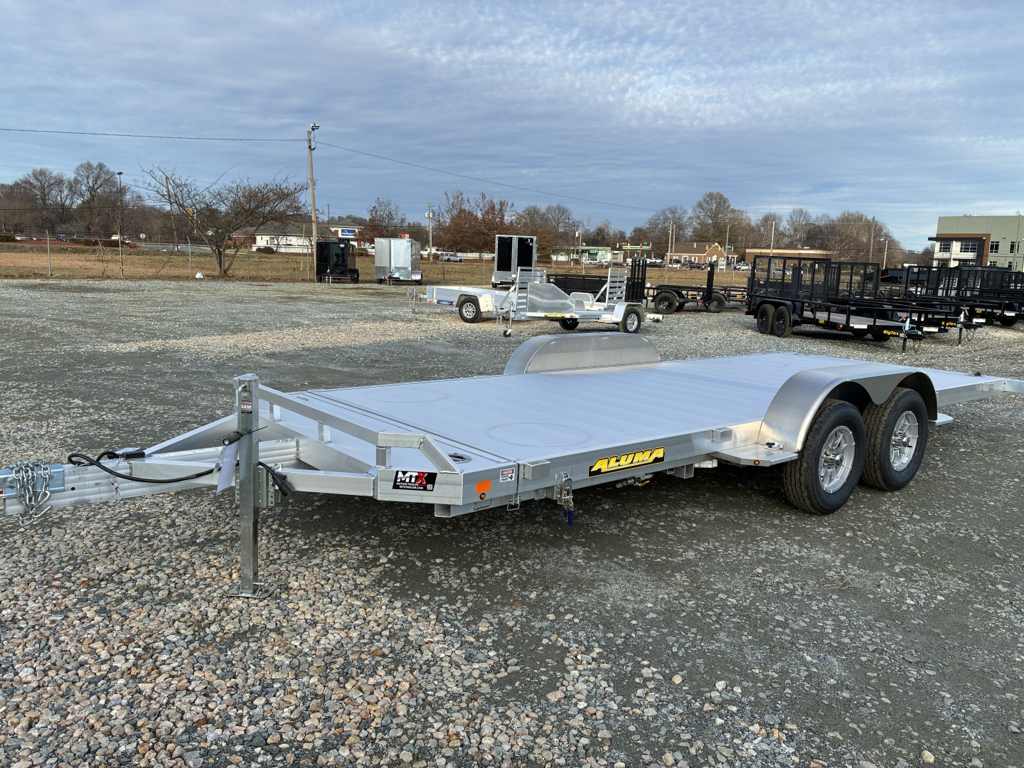 New 2026 Aluma 8218TILT Car / Racing Trailer