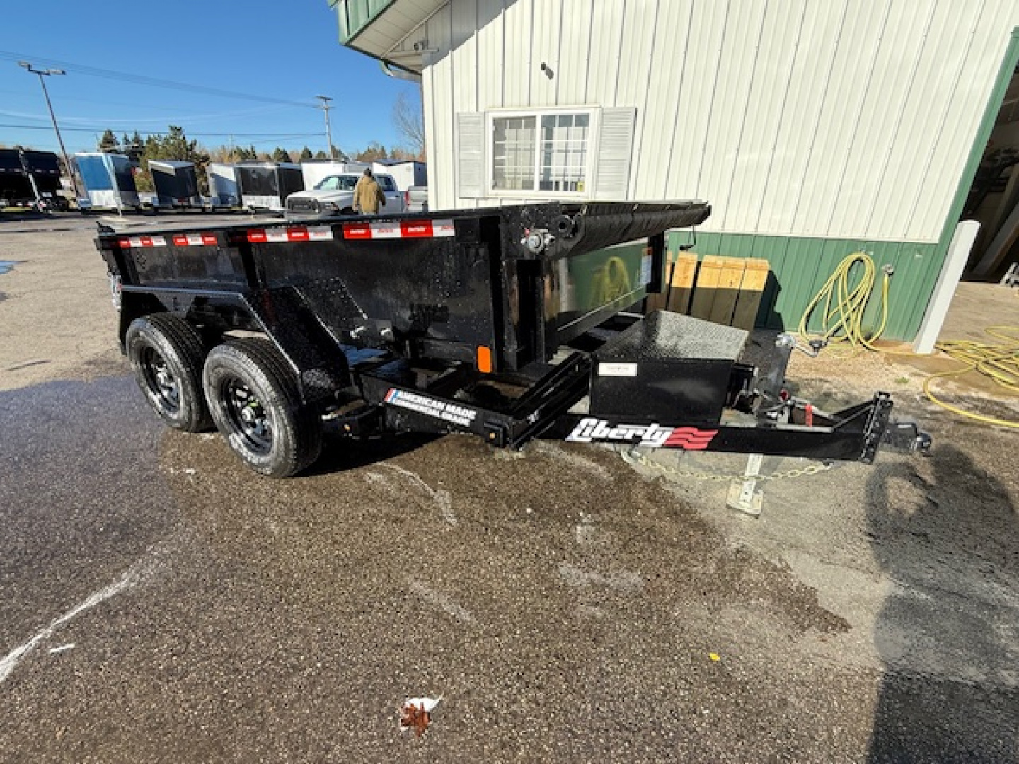 New 2026 Liberty 6x10 Dump Trailer