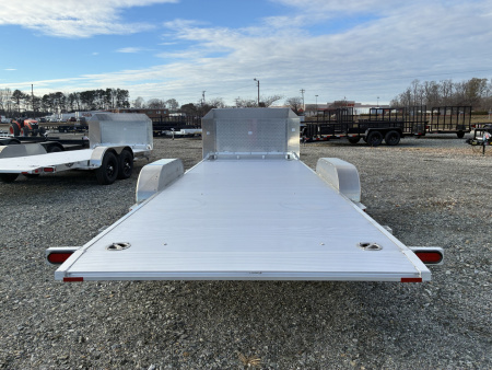 New 2026 Aluma 8218 Low Clearance Tilt Car Trailer