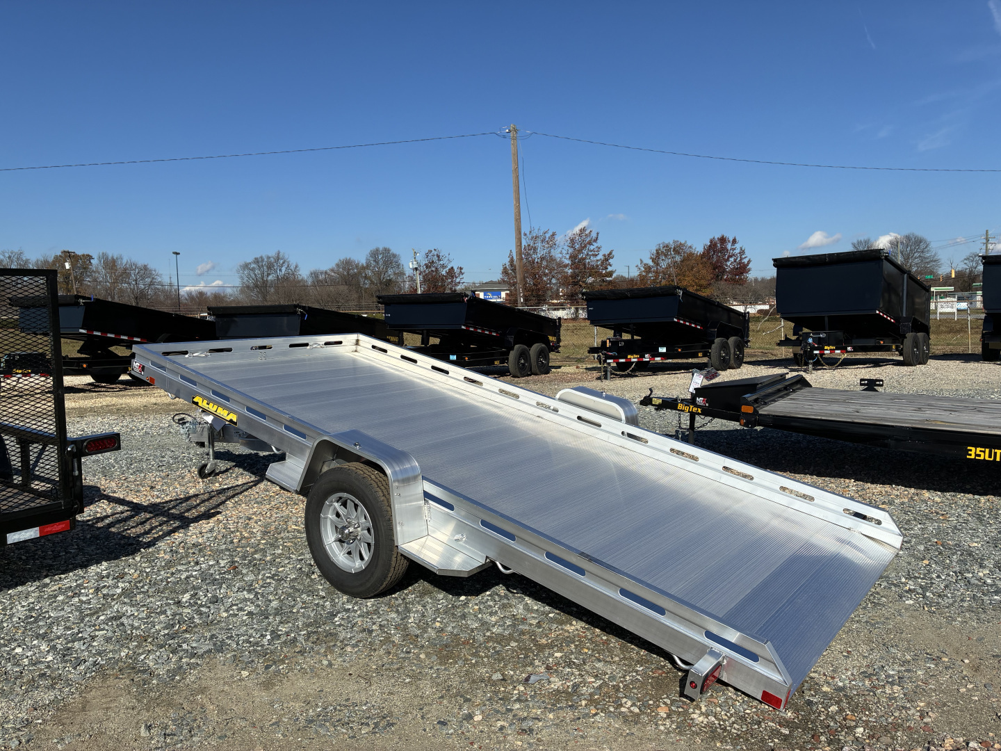 New 2026 Aluma 8015 Tilt Trailer