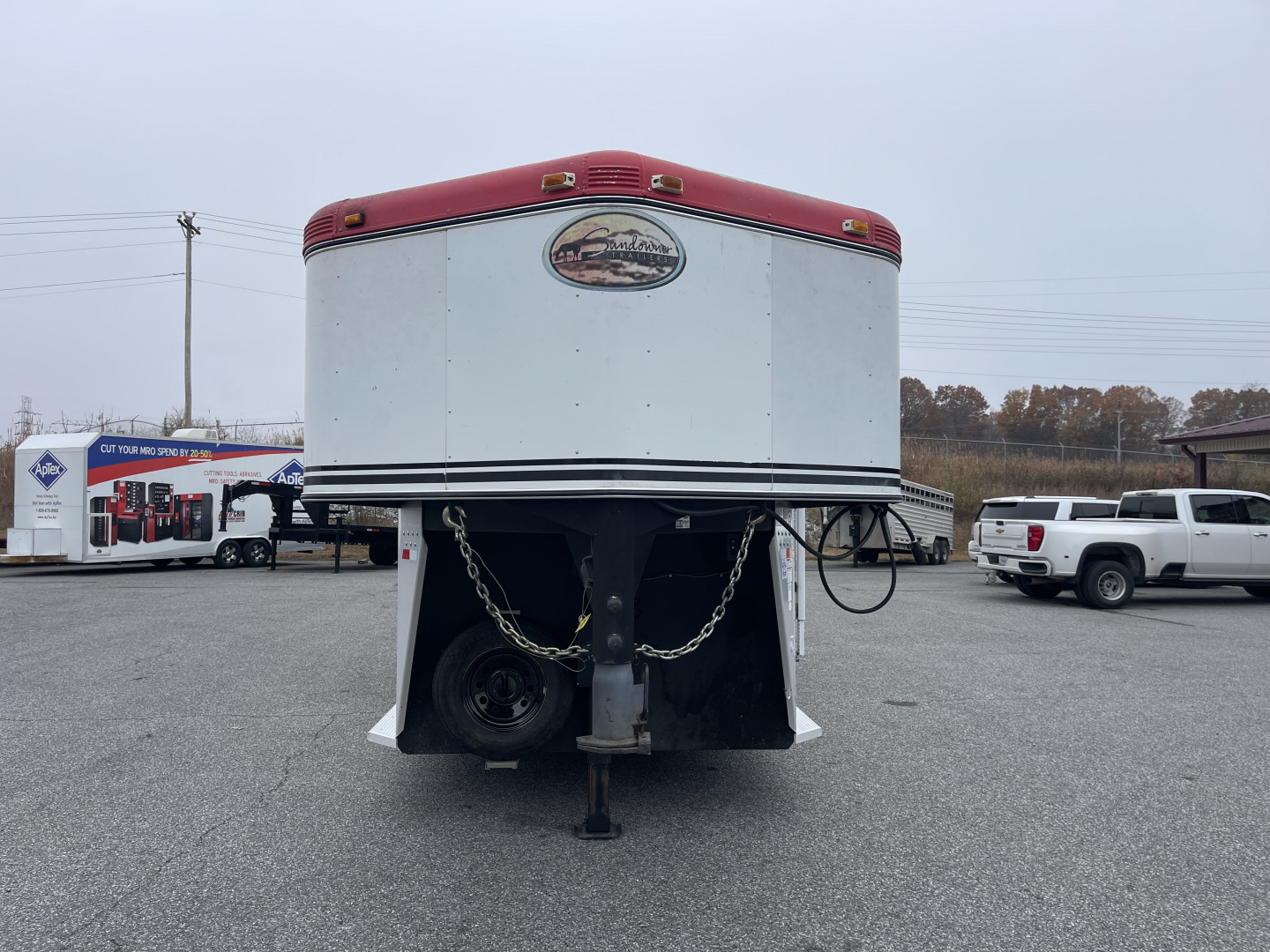 Used 2007 Sundowner SUNLITE 727 Horse Trailer