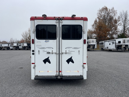 Used 2007 Sundowner SUNLITE 727 Horse Trailer