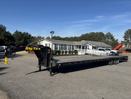 Used 2025 Big Tex Trailers 102X40 25900K GVWR MEGA RAMP Deckover Trailer
