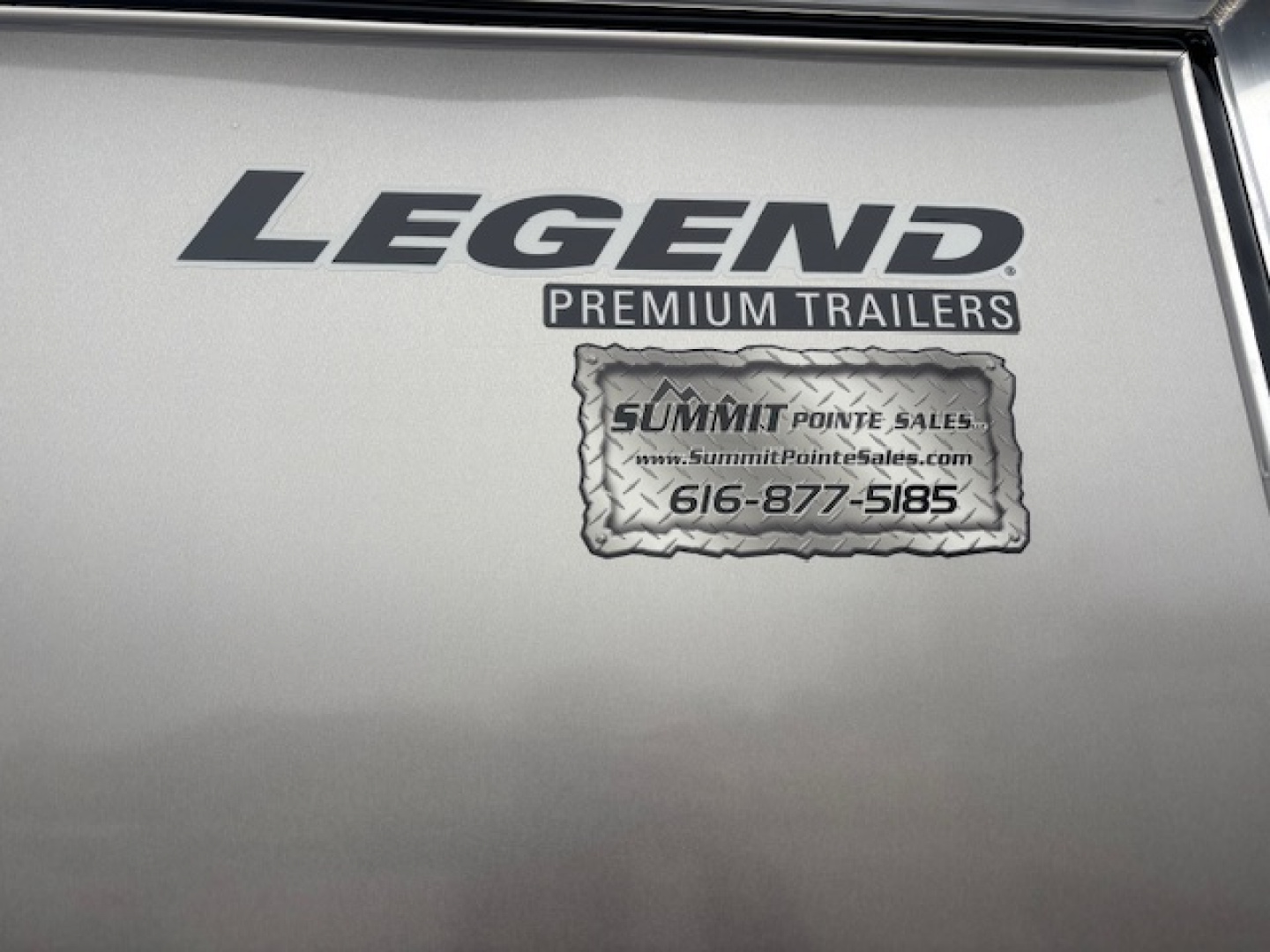 New 2026 Legend 8x19 FTV All Aluminum Enclosed Trailer