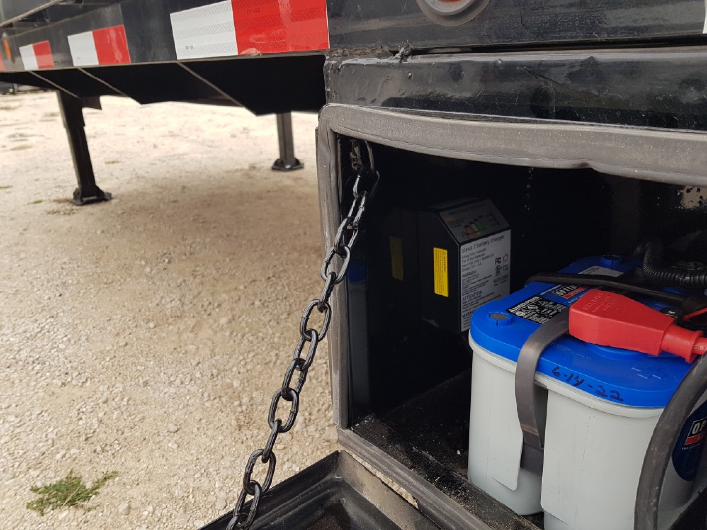 Used 2014 Load Max Gooseneck 102x30 Hydraulic Beaver tail 20K Deckover Trailer