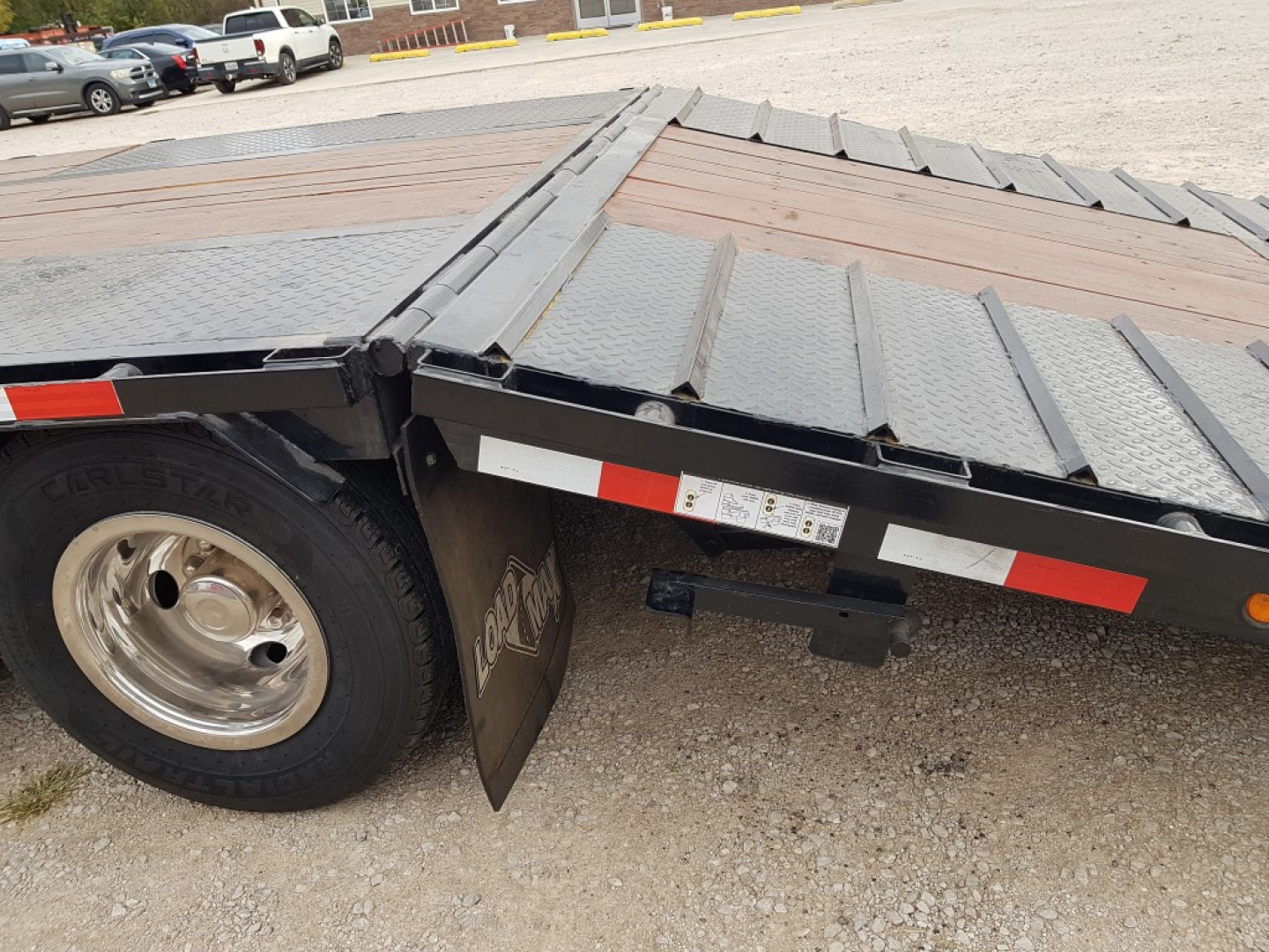 Used 2014 Load Max Gooseneck 102x30 Hydraulic Beaver tail 20K Deckover Trailer