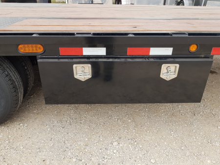 Used 2014 Load Max Gooseneck 102x30 Hydraulic Beaver tail 20K Deckover Trailer