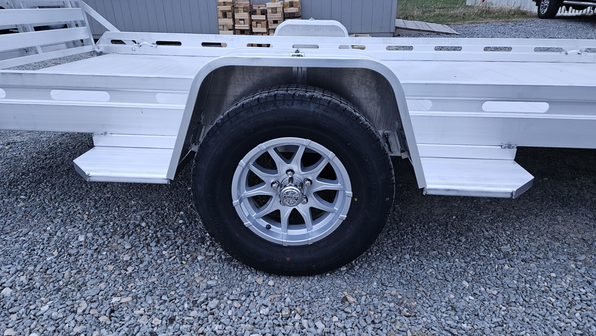 New 2026 Aluma 78X14S-BT Utility Trailer