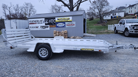 New 2026 Aluma 78X14S-BT Utility Trailer