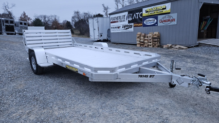 New 2026 Aluma 78X14S-BT Utility Trailer