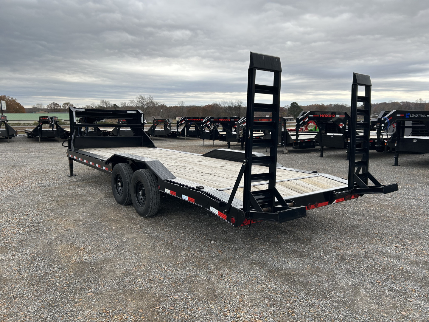 Used 2022 Load Trail 102"X24' Gooseneck Car Hauler