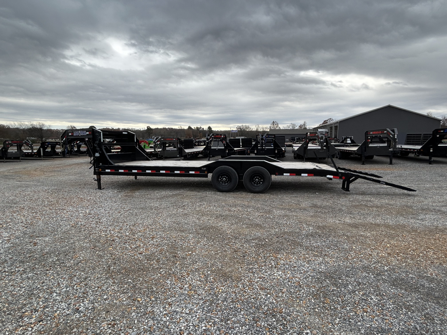 Used 2022 Load Trail 102"X24' Gooseneck Car Hauler