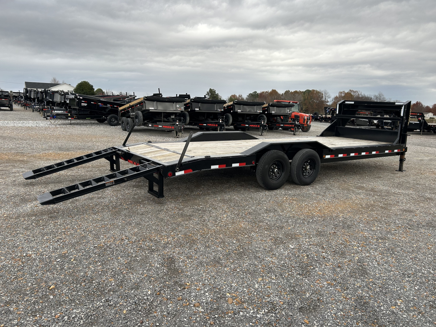 Used 2022 Load Trail 102"X24' Gooseneck Car Hauler