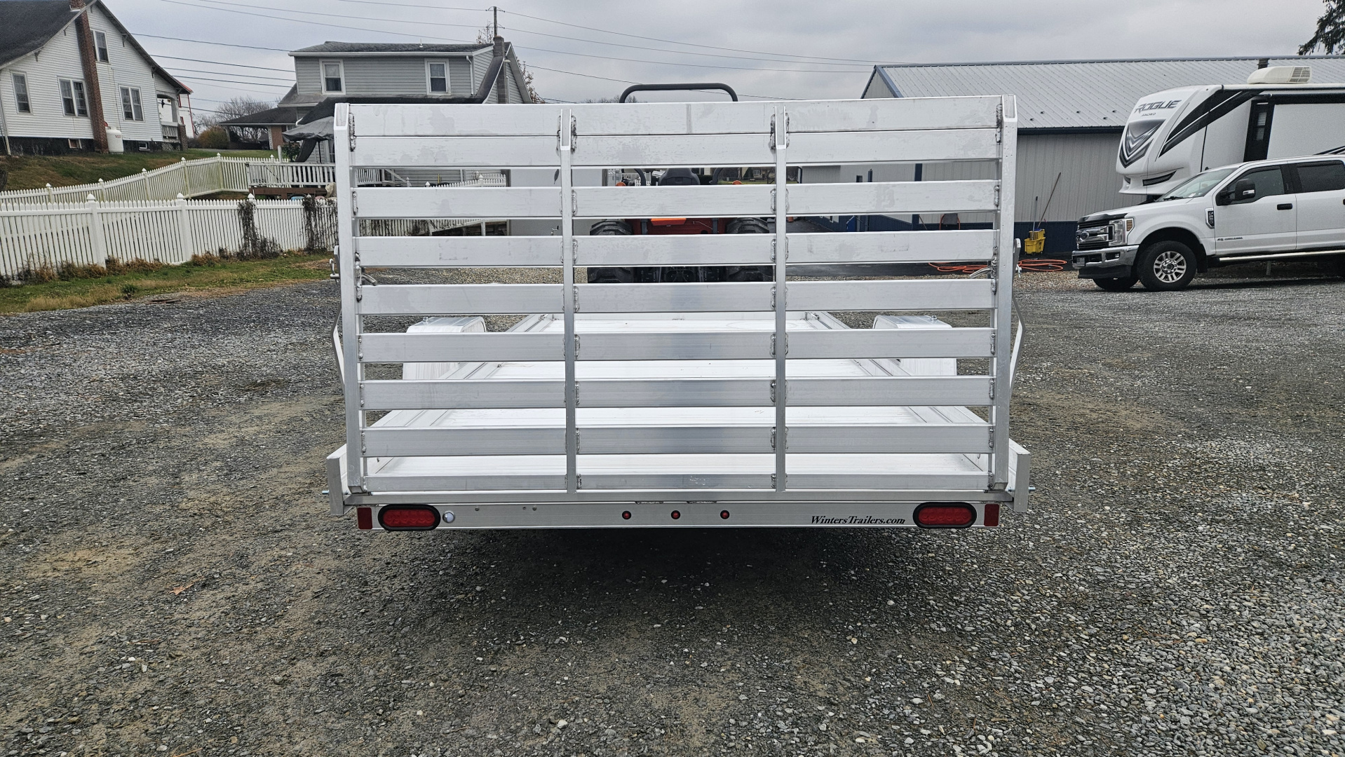 New 2027 Aluma 78X14'ESA Utility Trailer