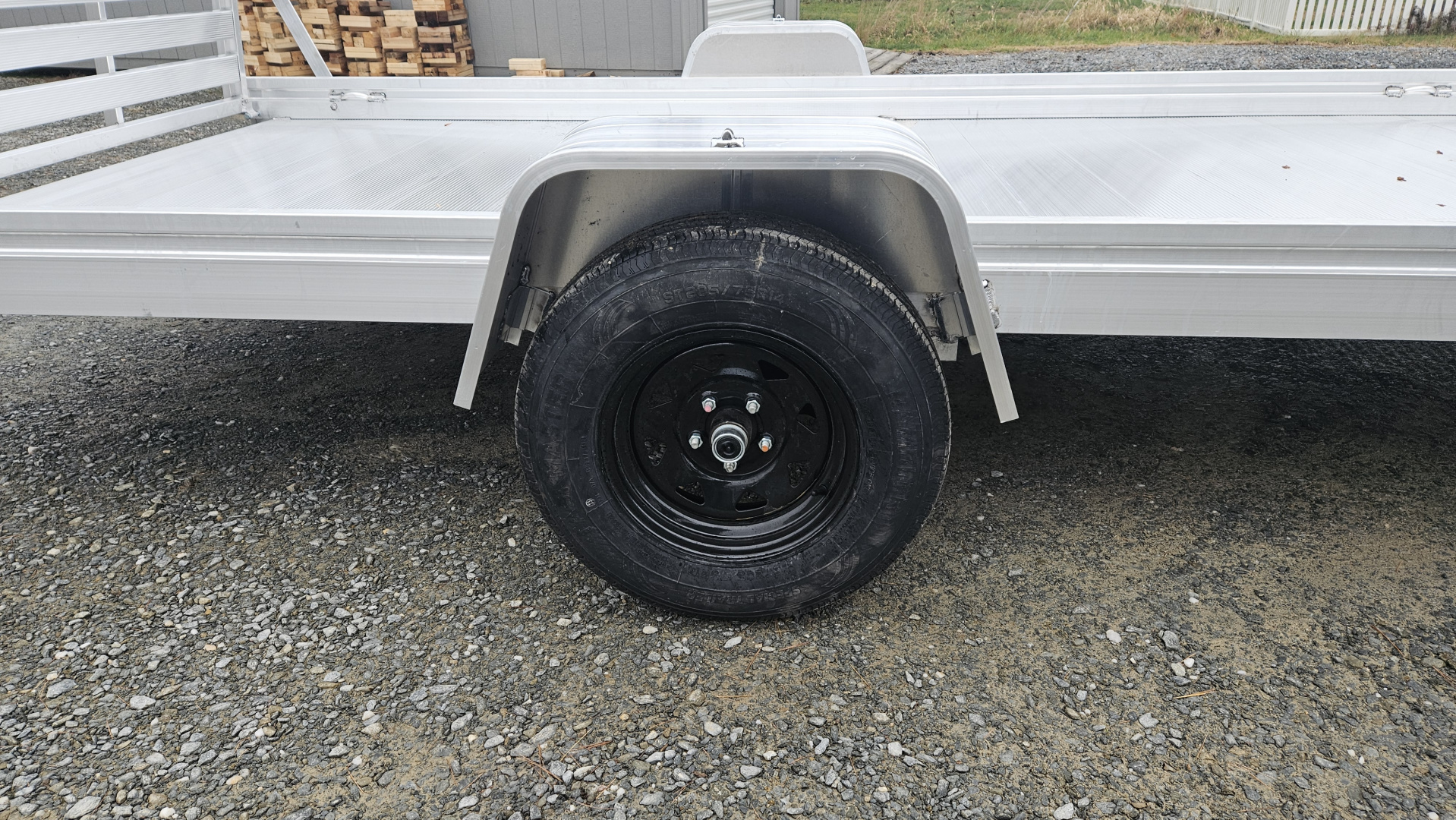 New 2027 Aluma 78X14'ESA Utility Trailer