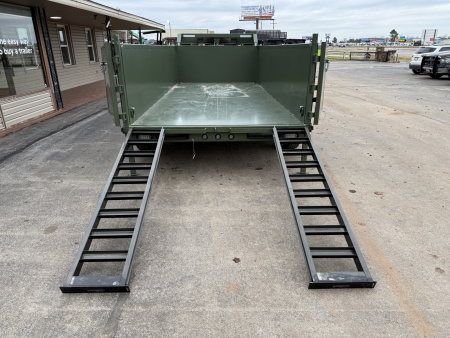 New 2026 MAXX-D 83”x16’ 18K Gooseneck Dump w/ 36” Sides – DJX