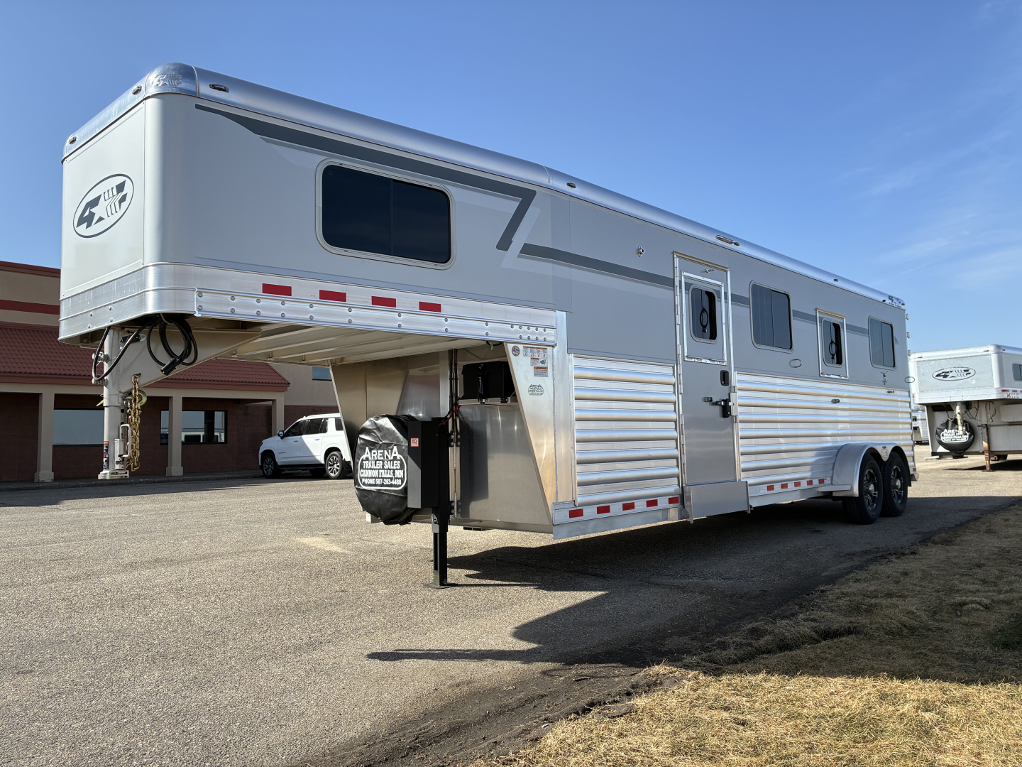 New 2027 4-Star 2 + 1 Horse Trailer