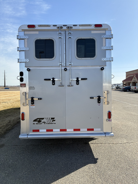 New 2027 4-Star 2 + 1 Horse Trailer