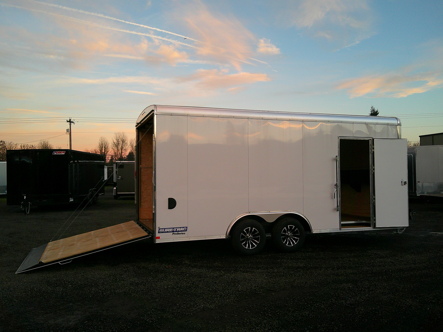 New 2026 Sure-Trac 8.5x18 10k Landscape Trailer