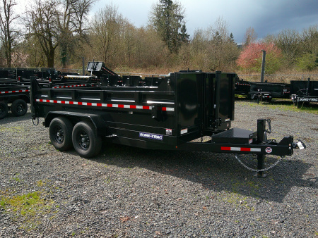 New 2025 Sure-Trac 7x14 14K Low Pro Dump Trailer