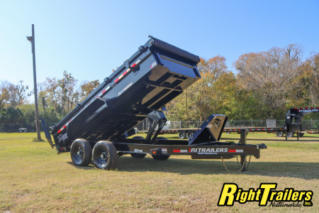 New 2026 7X14 PJ Dump Trailer