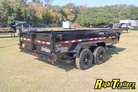 New 2026 7X14 PJ Dump Trailer