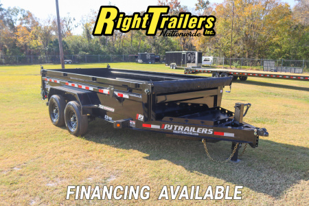 New 2026 7X14 PJ Dump Trailer
