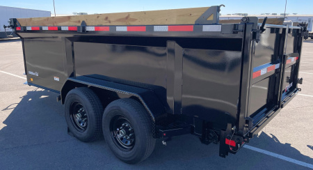 New Diamond C Baseline 14' HDU-207 Dump Trailer -14K GVWR, 36" Sides, Spare Tire, 14ply Tires