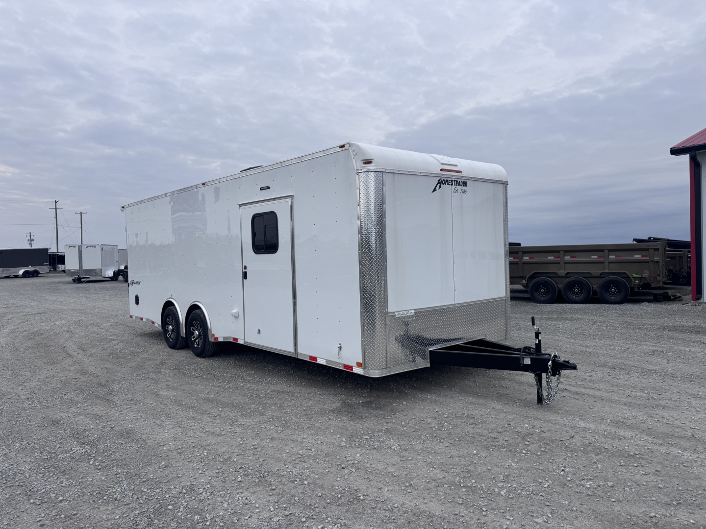 New 2026 Homesteader 824AB Enclosed Trailer