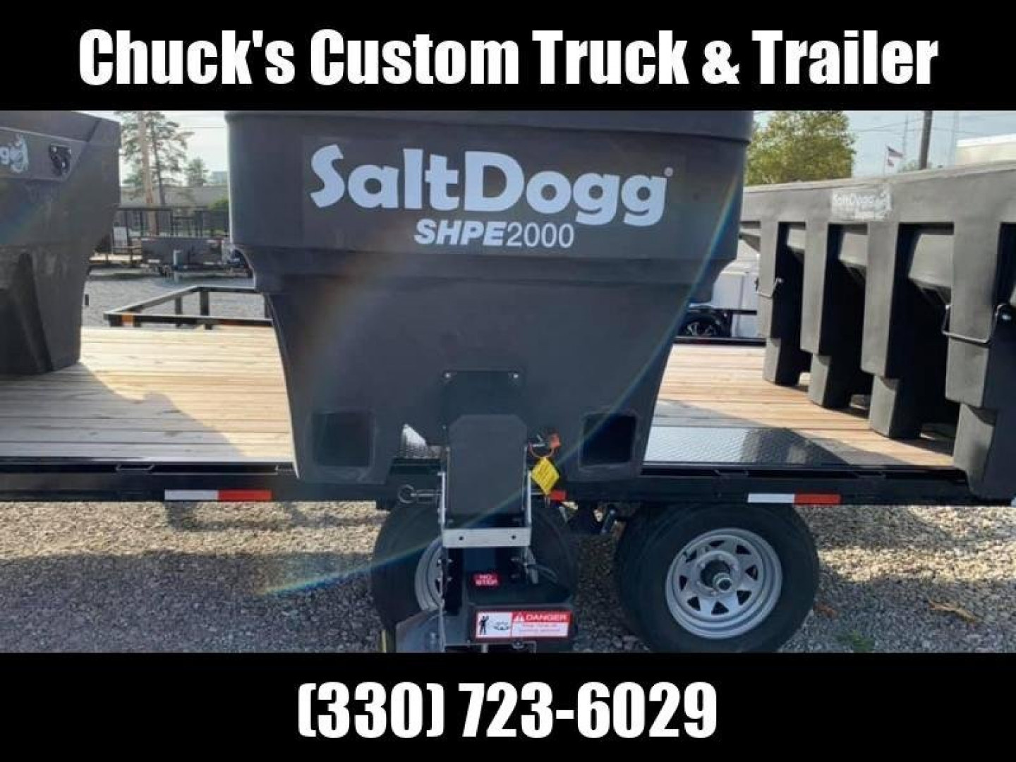 New SaltDogg SHPE2000 Salt Spreader