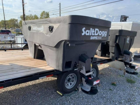 New SaltDogg SHPE2000 Salt Spreader
