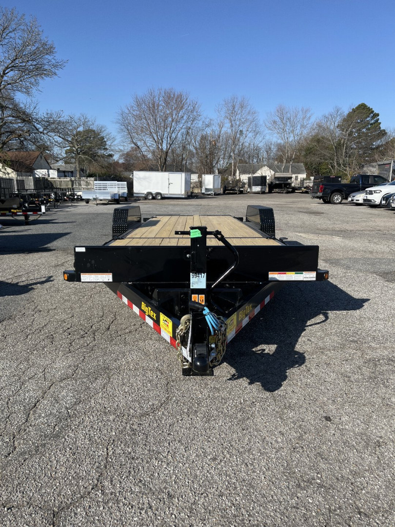 New 2026 Big Tex Trailers 22' 14TL Heavy Duty Tilt Bed 14000 GVWR Equipment Trailer