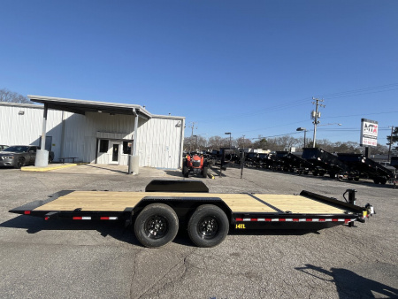 New 2026 Big Tex Trailers 22' 14TL Heavy Duty Tilt Bed 14000 GVWR Equipment Trailer