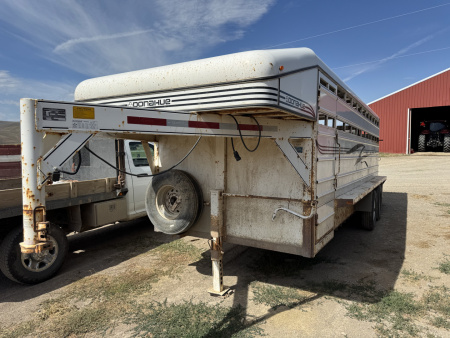 Used 2015 Donahue 20' Stock Trailer