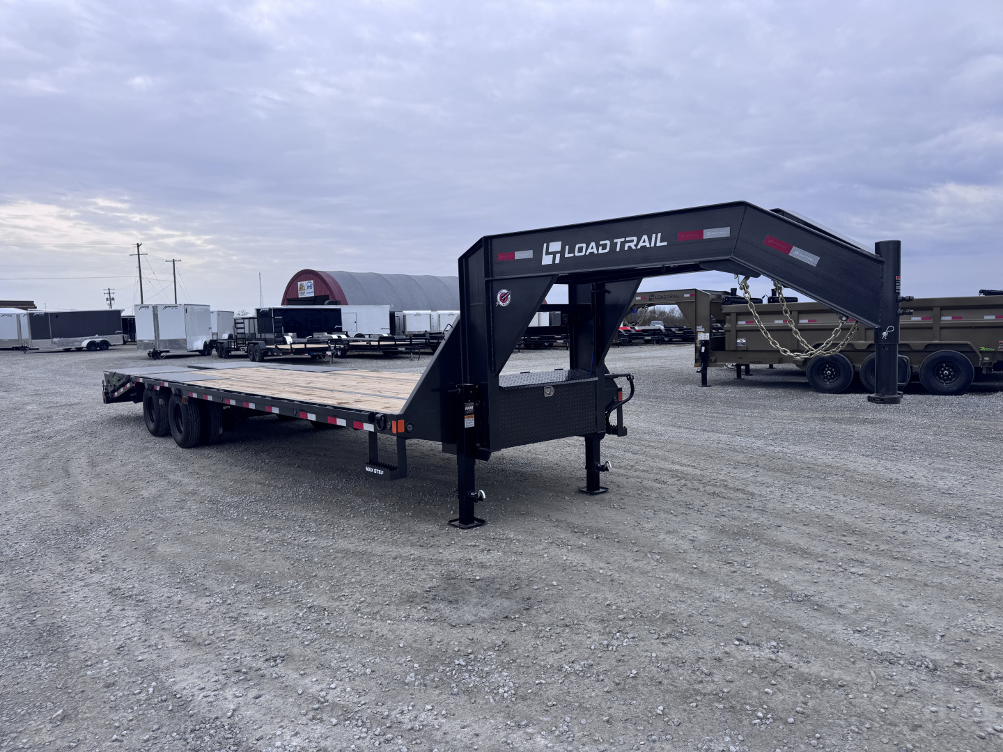 New 2026 Load Trail 102"x30 Dual Tandem Gooseneck Equipment Trailer