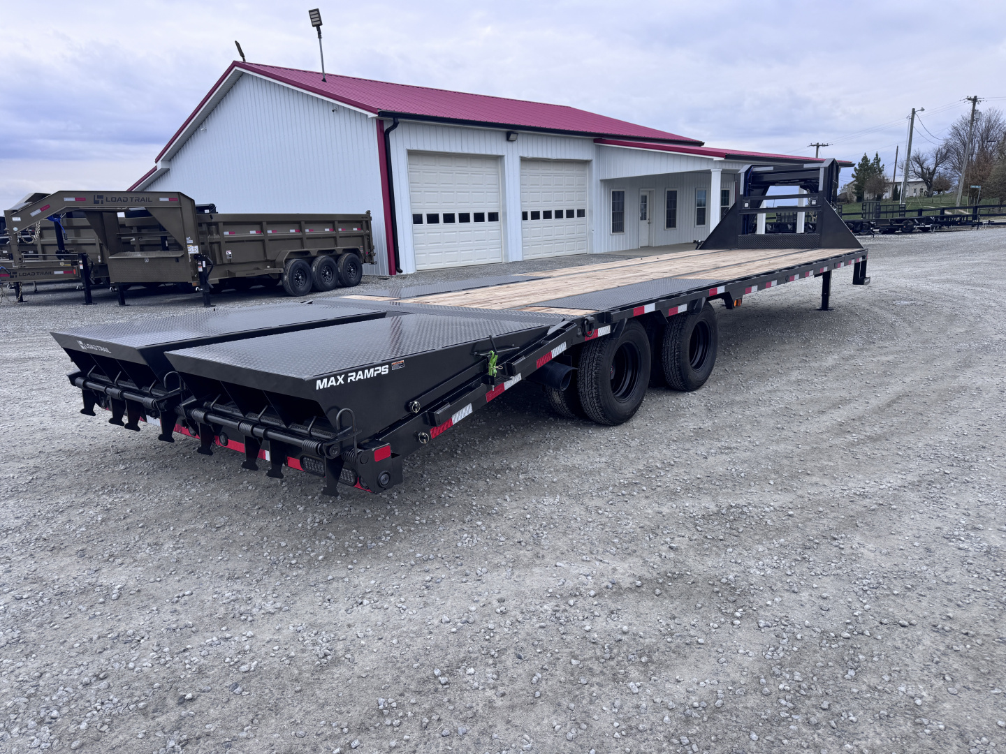 New 2026 Load Trail 102"x30 Dual Tandem Gooseneck Equipment Trailer
