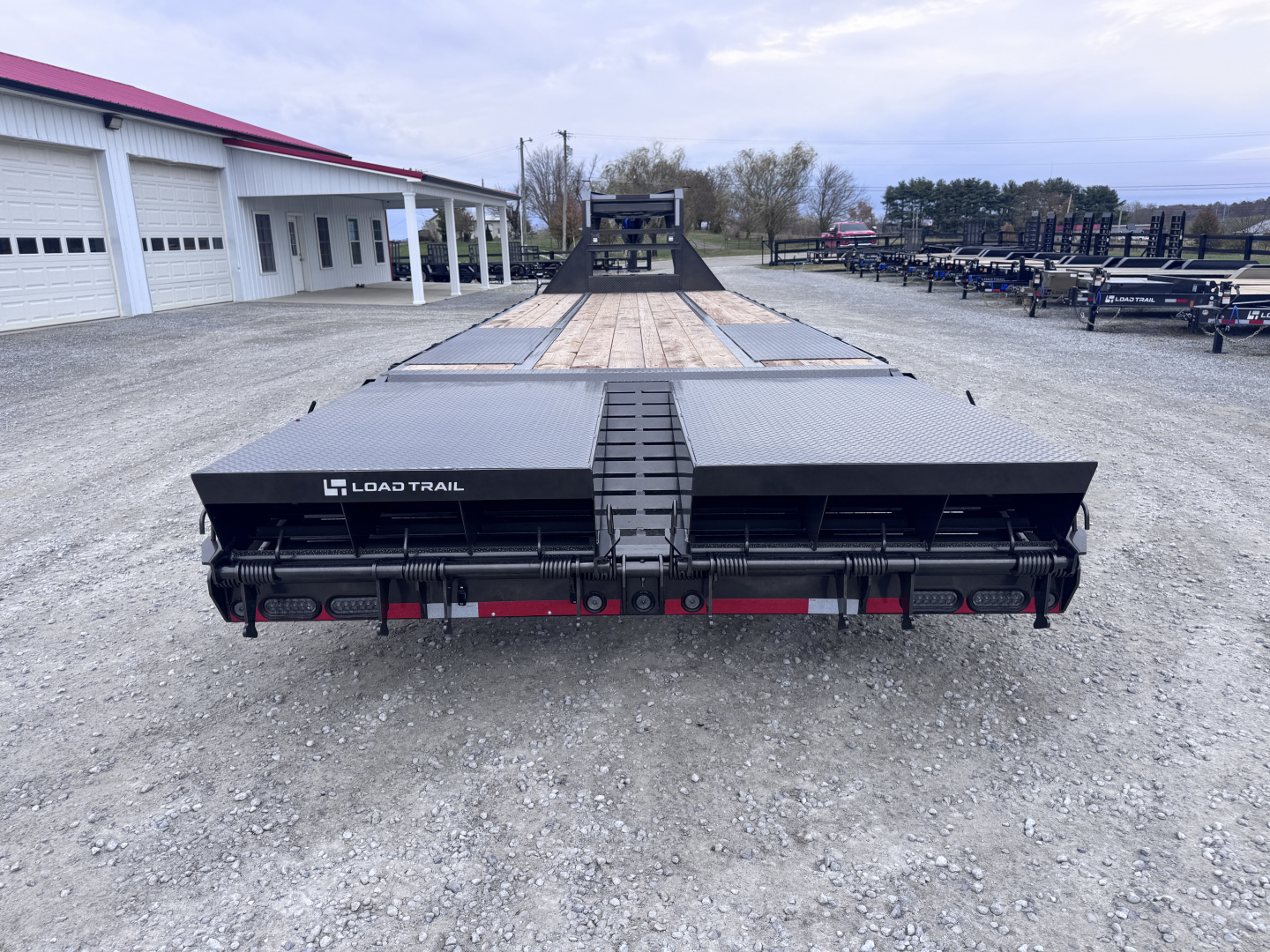 New 2026 Load Trail 102"x30 Dual Tandem Gooseneck Equipment Trailer