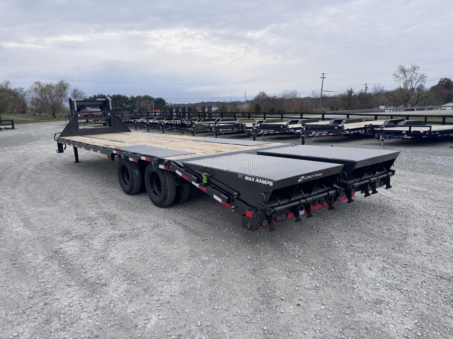 New 2026 Load Trail 102"x30 Dual Tandem Gooseneck Equipment Trailer