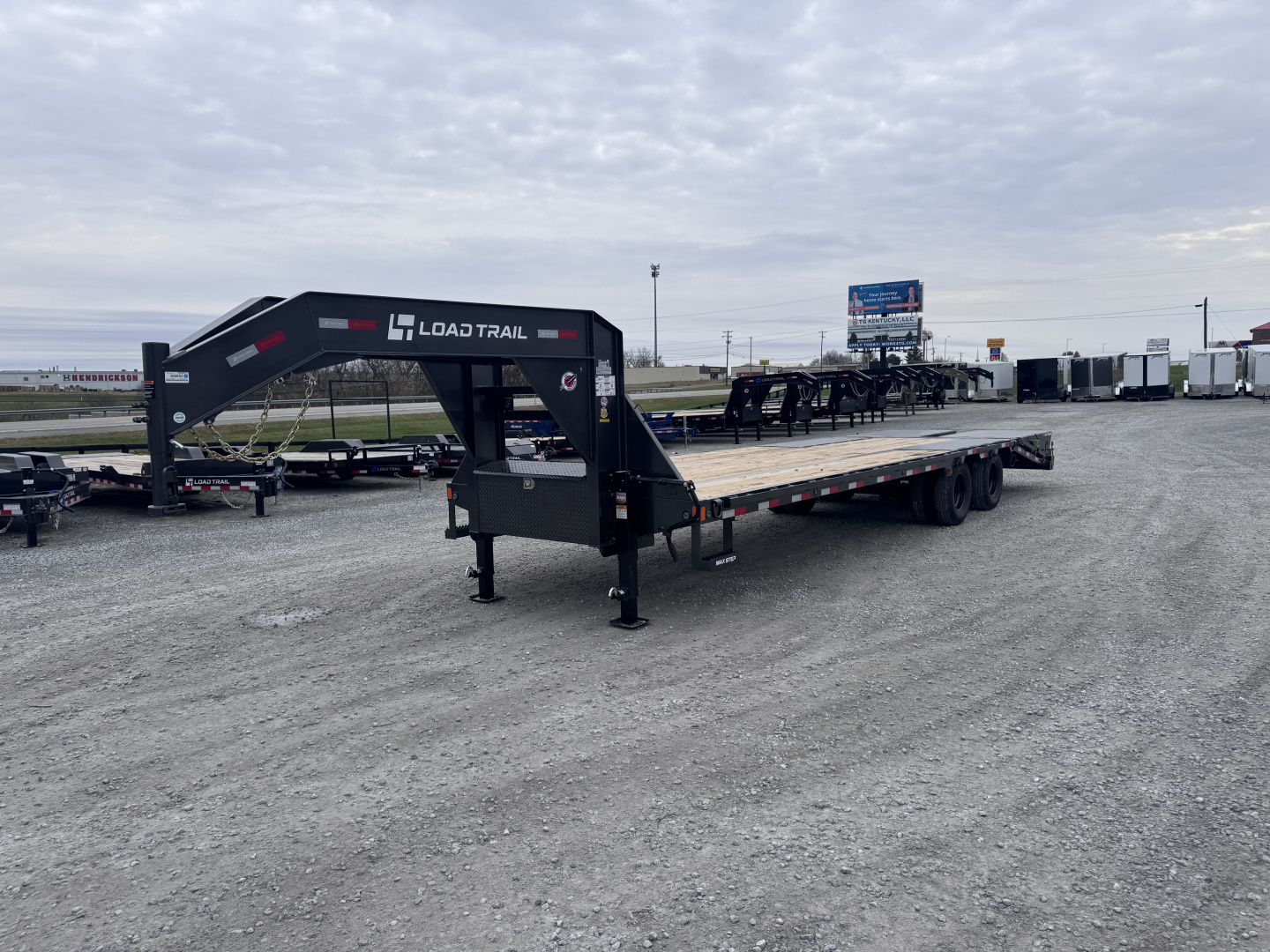 New 2026 Load Trail 102"x30 Dual Tandem Gooseneck Equipment Trailer