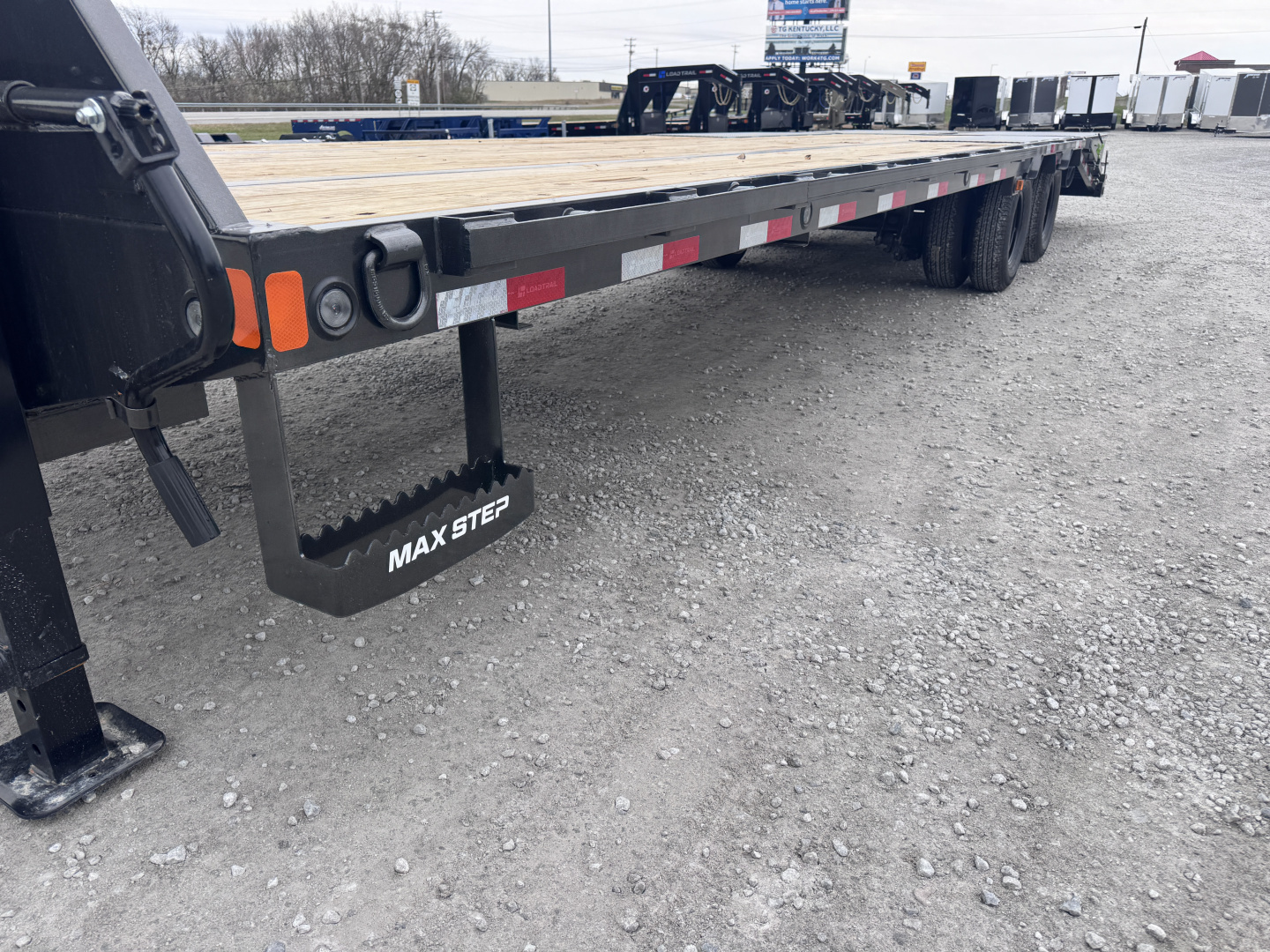 New 2026 Load Trail 102"x30 Dual Tandem Gooseneck Equipment Trailer