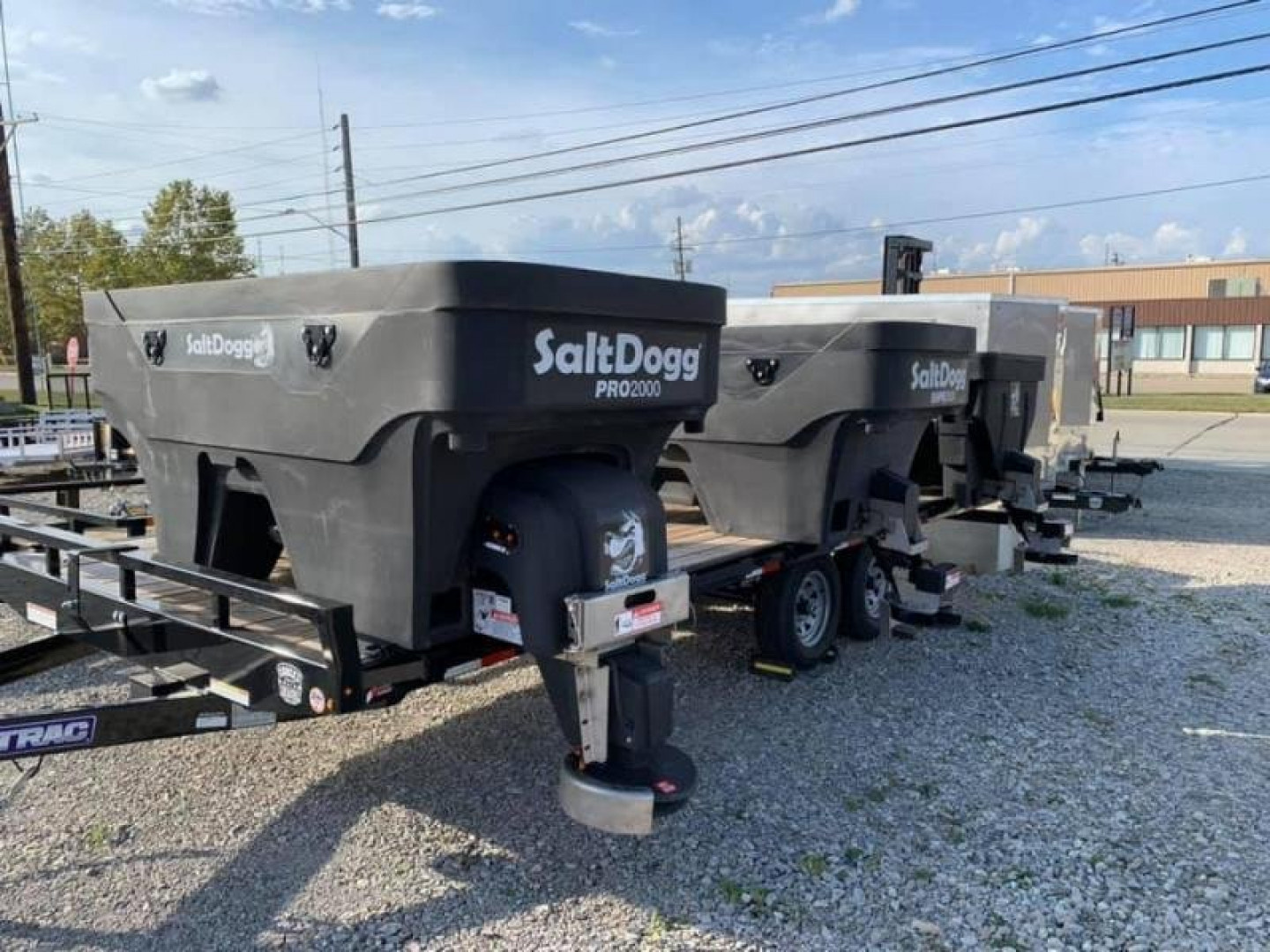 New SaltDogg PRO2000 Salt Spreader