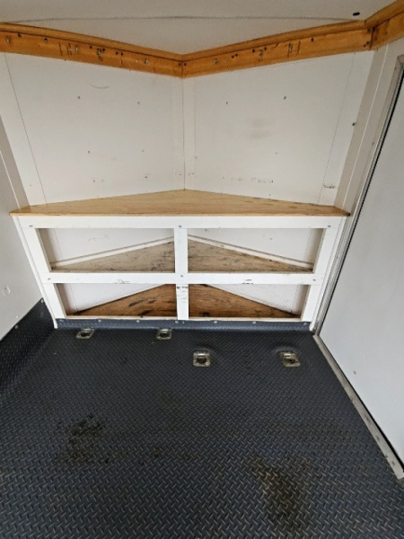 Used 2019 United Trailers ORANGE/BLACK 7 x 12 7K Motorcycle Cargo / Enclosed Trailer