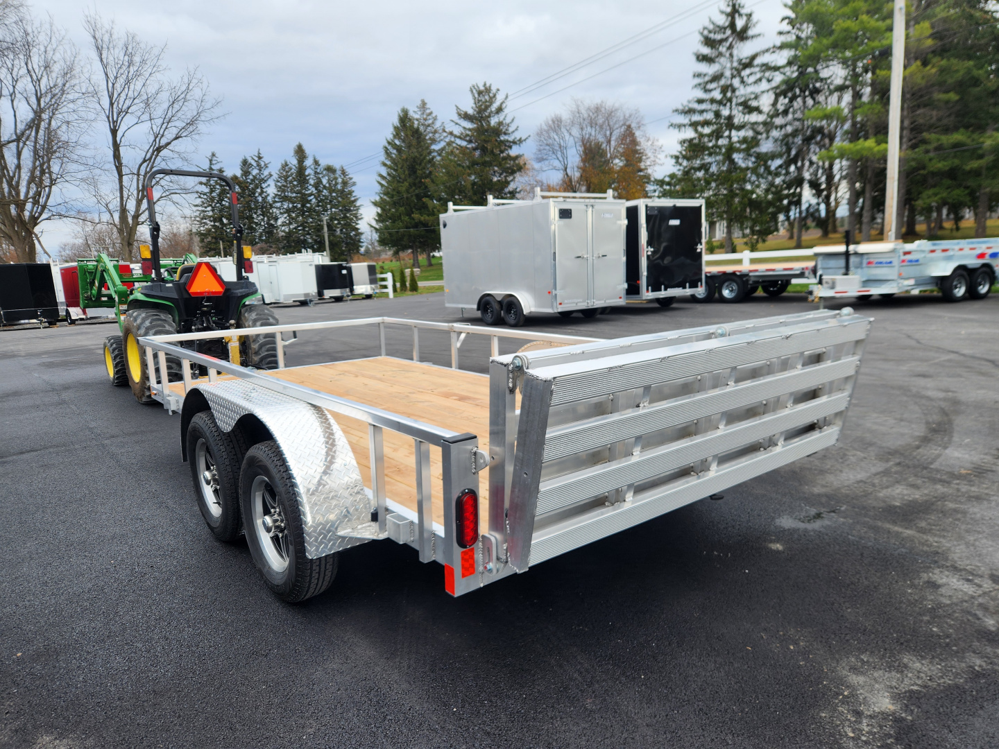New 2026 LEGEND TRAILERS 7X14ODTA35 Utility Trailer