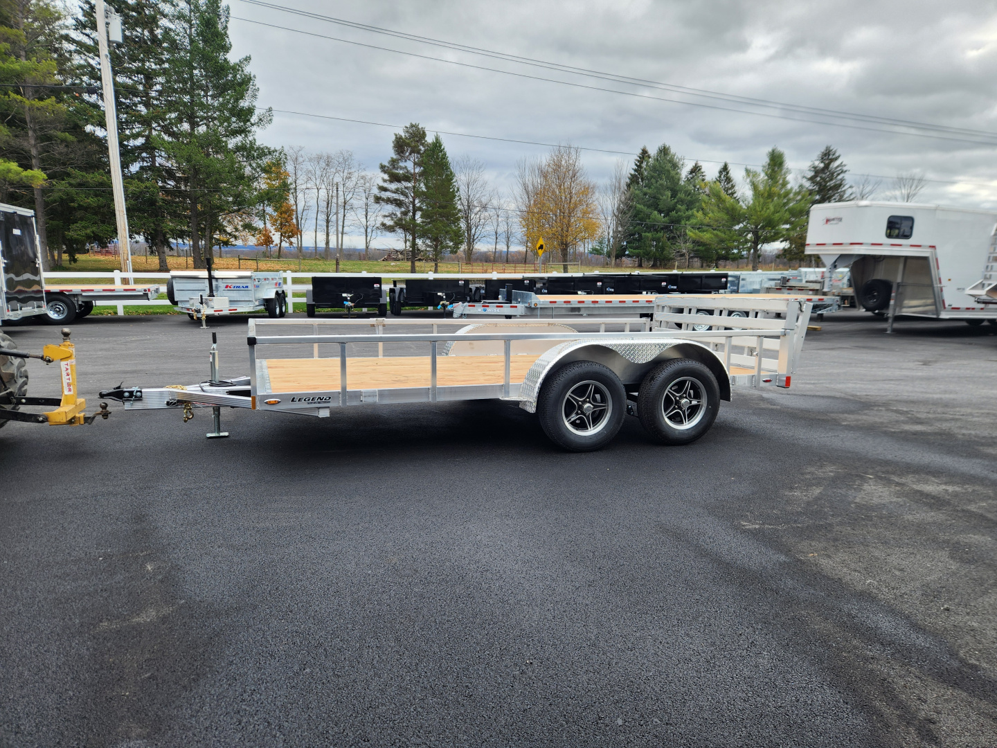 New 2026 LEGEND TRAILERS 7X14ODTA35 Utility Trailer