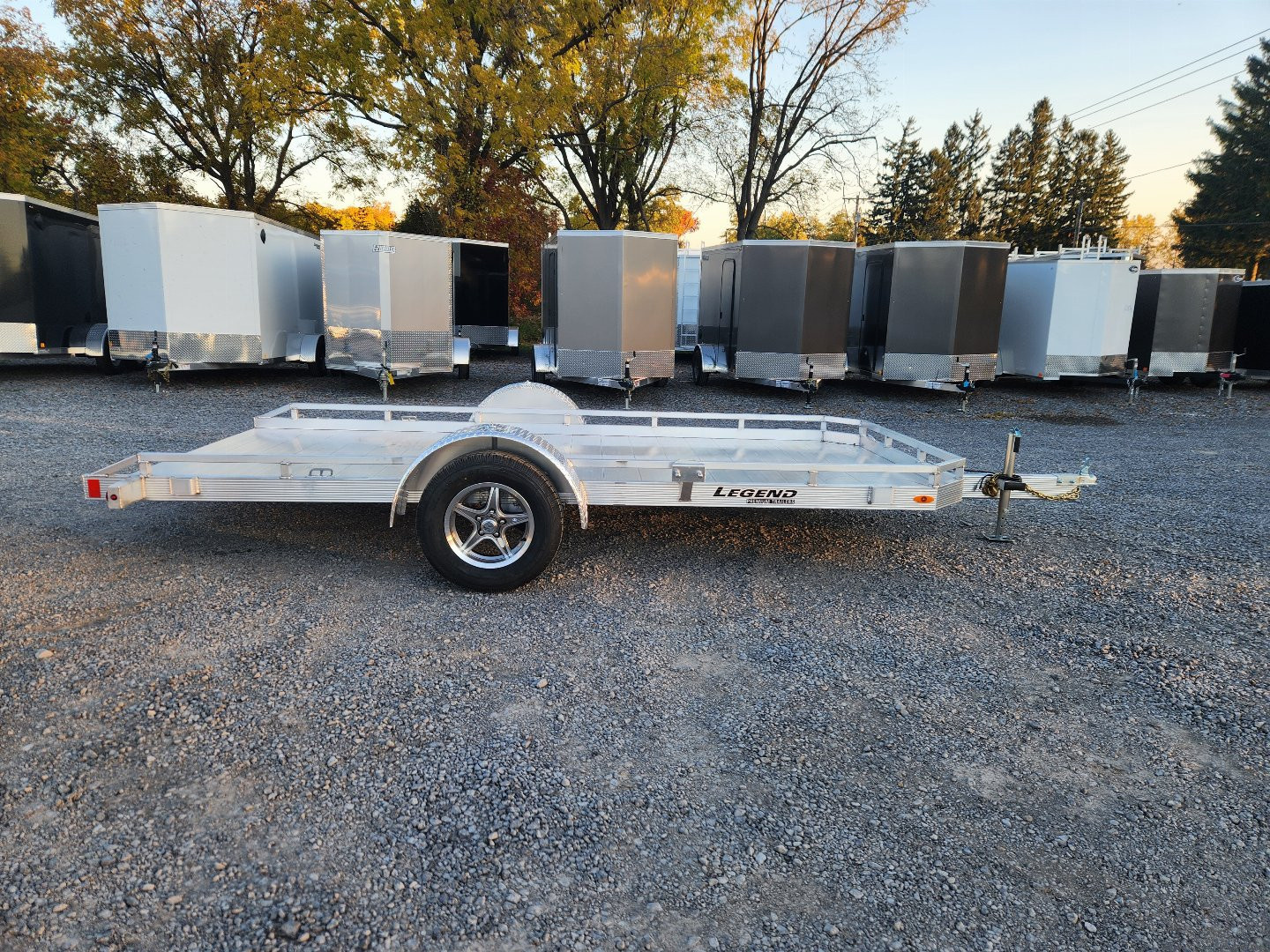 New 2026 LEGEND TRAILERS 7X14TUSA30 Utility Trailer