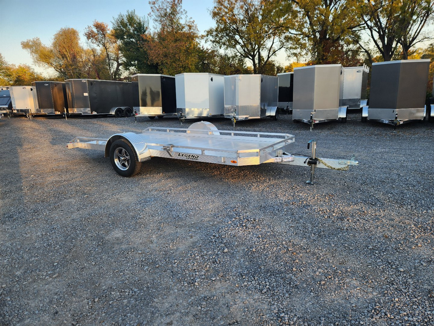 New 2026 LEGEND TRAILERS 7X14TUSA30 Utility Trailer