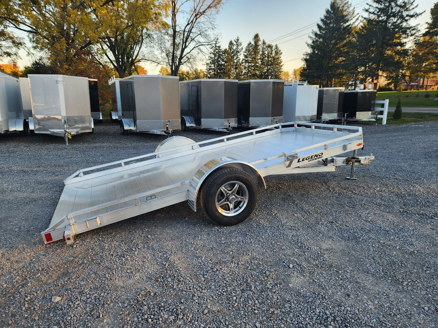New 2026 LEGEND TRAILERS 7X14TUSA30 Utility Trailer