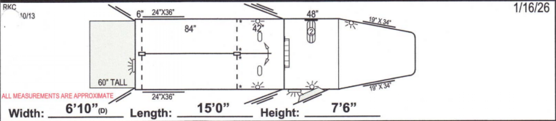 New 2027 4-Star 2H Straight Load GN Horse Trailer