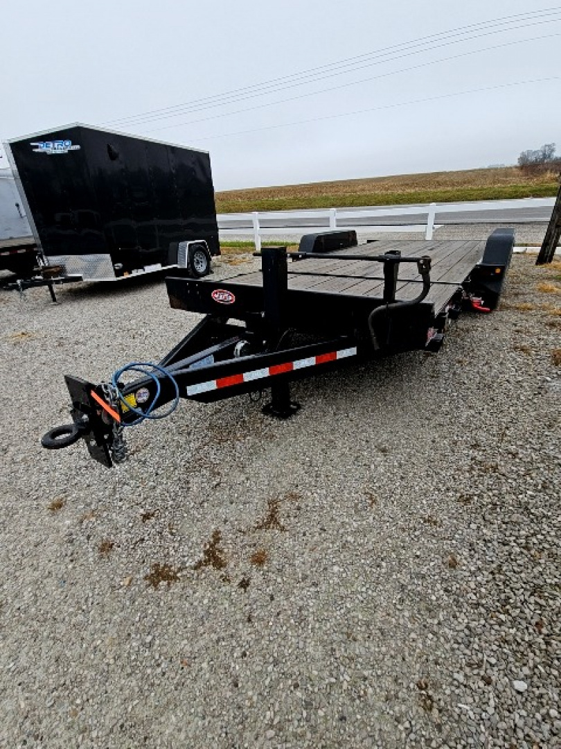 Used 2021 Behnke 82 x 20 (16 + 4) 14K Tilt Trailer