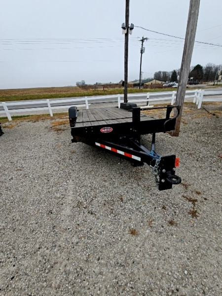 Used 2021 Behnke 82 x 20 (16 + 4) 14K Tilt Trailer